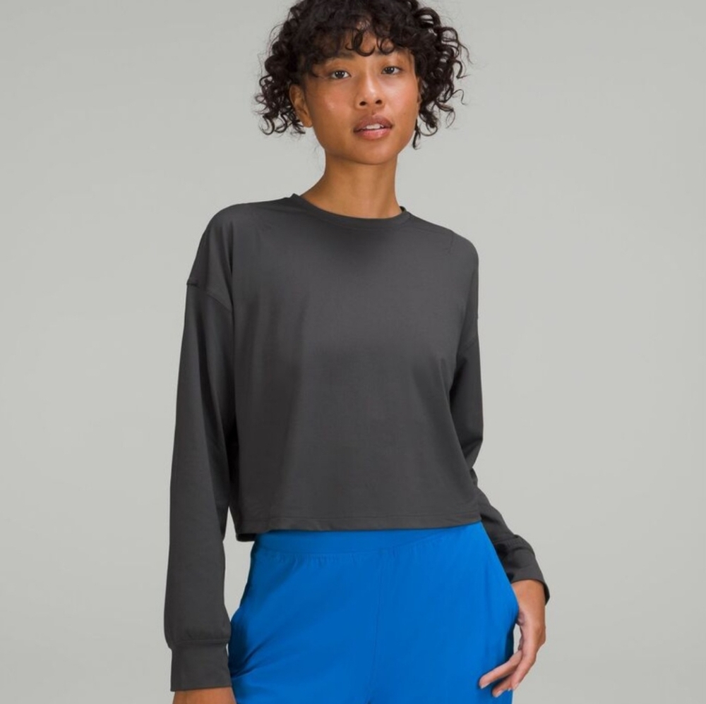 Lululemon Abrasion-Resistant Training Long Sleeve Top